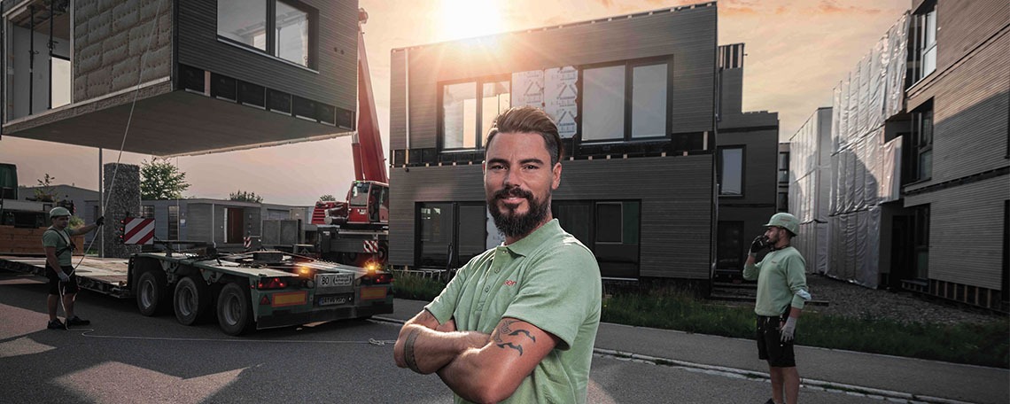 Monteur (m/w/d) Holzsystembau, 1. Bild